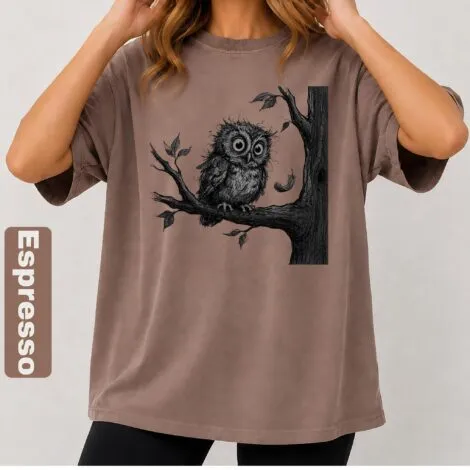 Owl Design - Artvage Graphic Tee