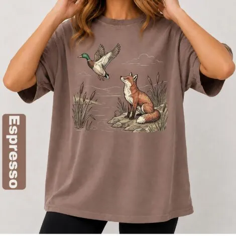 Wildlife Tee - Artvage Graphic Tee