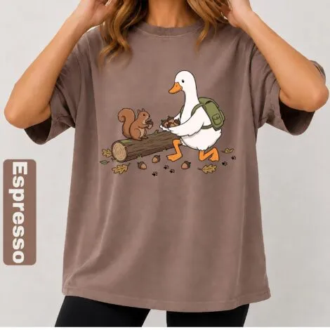 Goose Graphic Tee - Artvage Graphic Tee