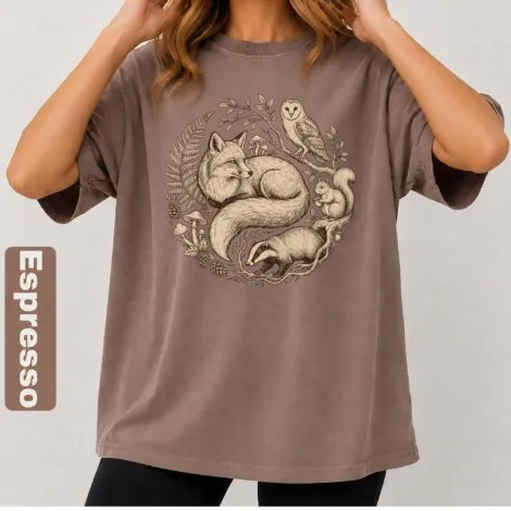 Wildlife Design - Artvage Graphic Tee