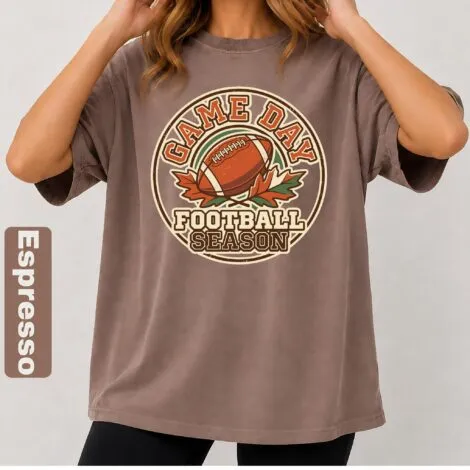 Football Game Day Shirt - Artvage Graphic Tee